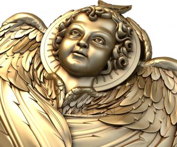 Angels (AN_0038) 3D model for CNC machine